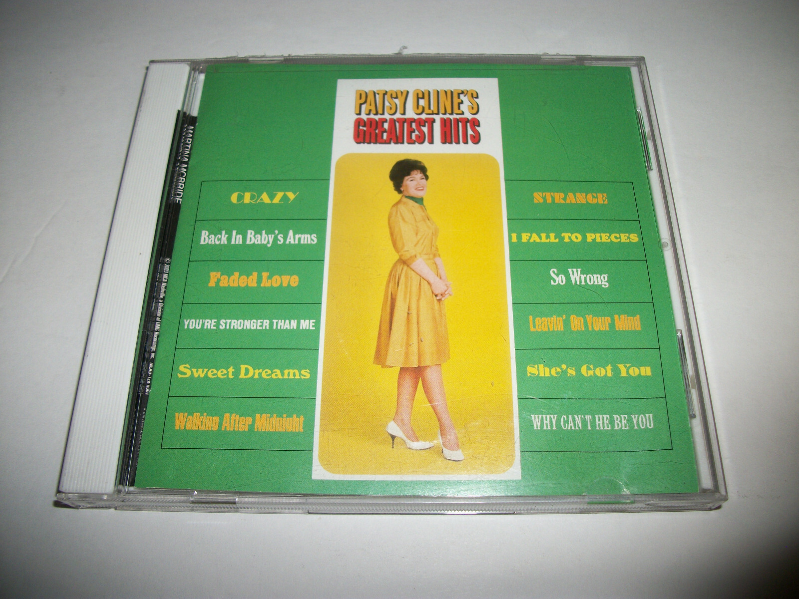 Jazz CD #31 PATSY CLINE'S Greatest Hits