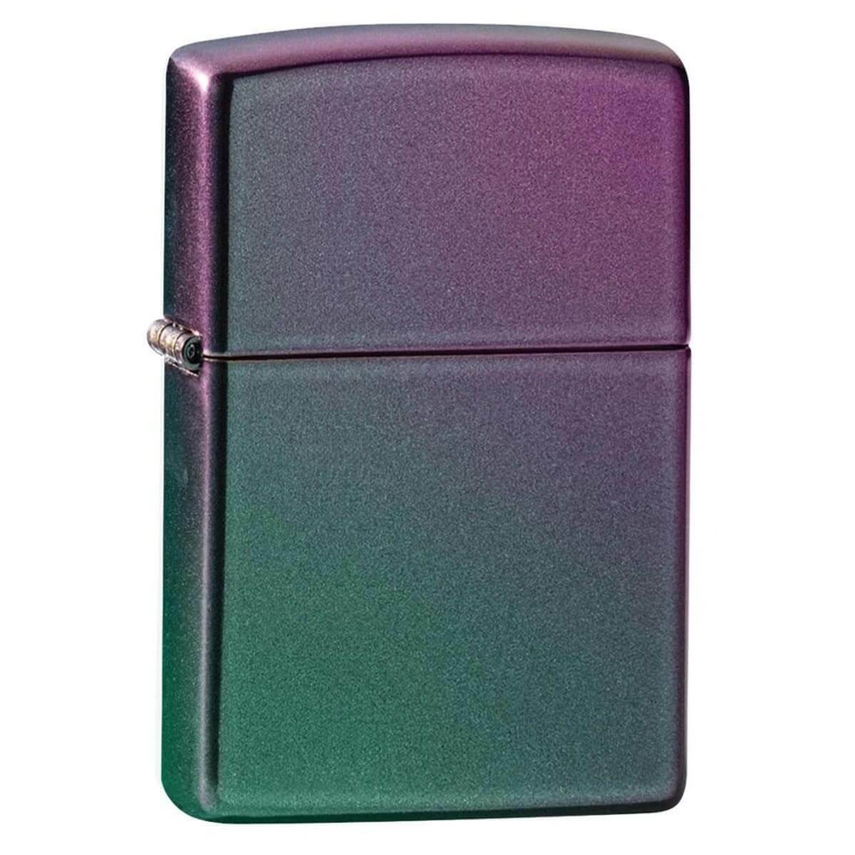 Zippo Windproof Lighter Classic Iridescent Brushed Chrome 49146 | eBay