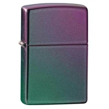 Zippo Windproof Lighter Classic Iridescent Brushed Chrome 49146