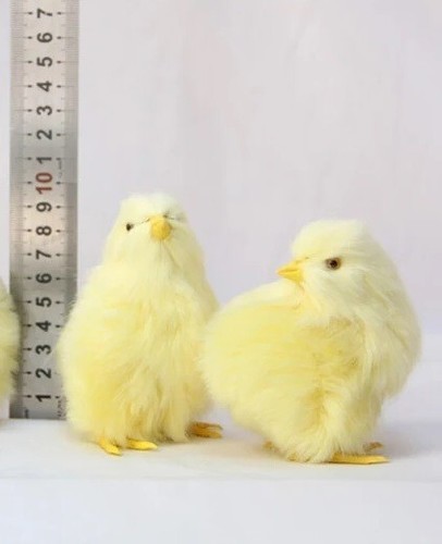 2pcs Baby Chicken Chick 3 Inch Stuffed Animal Plush Toys Toddler Doll ...