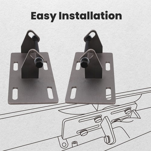 x2 Engine Swap Conversion Adapter Plate Engine Mount for Chevy LQ4 LQ9 4.8L 5.3L - Picture 3 of 11