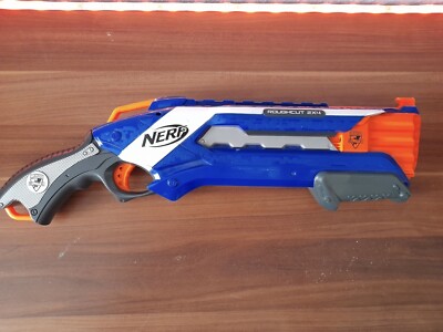 NERF - Roughcut 2x4 - (1) - N-Strike Elite - Hasbro Blaster + Nerf Pfeile