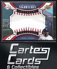 Jim Rice 2007 UD Sweet Spot Classic SPS-JR Signatures Red Stitch Blue Ink 32/125