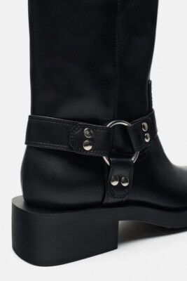 New Tretorn x Zara Black Kids Rain Snow Ankle Boots sz 5 EU