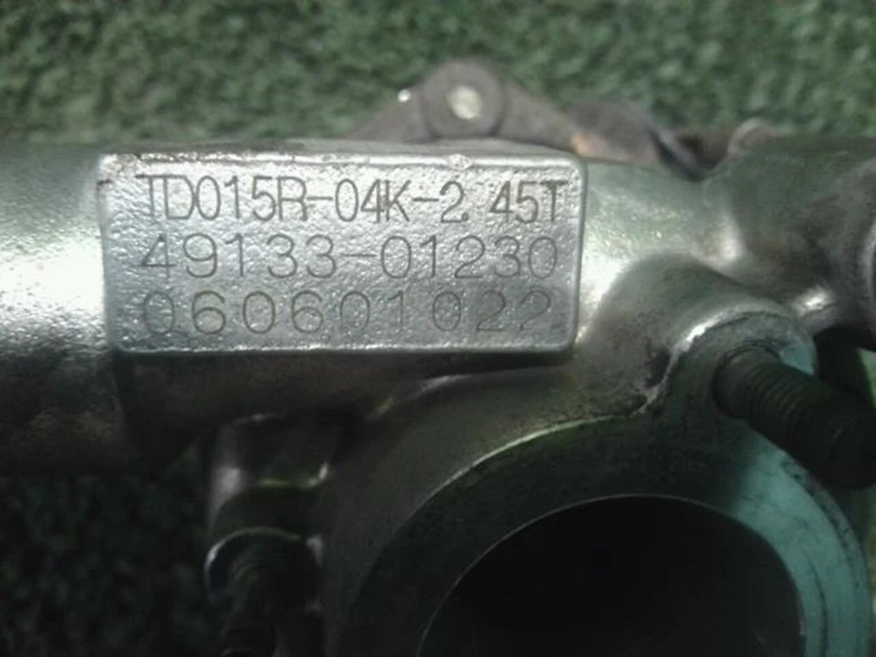 Турбокомпрессор MITSUBISHI Pajero Mini H58A 49133-01230 TD015R-04K-2.45T Б/У ЯПОНИЯ - Изображение 3 из 4