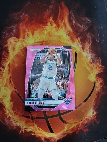 2024-25 Panini Prizm Grant Williams Pink Cracked Ice Prizm Parallel