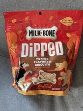 Milk-Bone Toffee Flavored Biscuit Yogurt Dipped Crunchy Dog Treats, 10oz