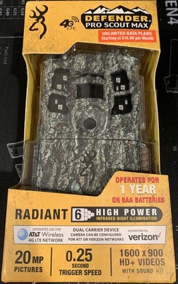 BROWNING TRAIL CAMERAS Defender Pro Scout MAX Trail Camera (BTC-PSM)
