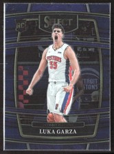 Luka Garza 2021-22 Panini Select #22 Blue (Retail Base) Rookie