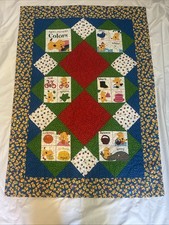 Spot The Dog By Eric Hill Baby Quilt Handmade Blanket Color Theme 50 x36