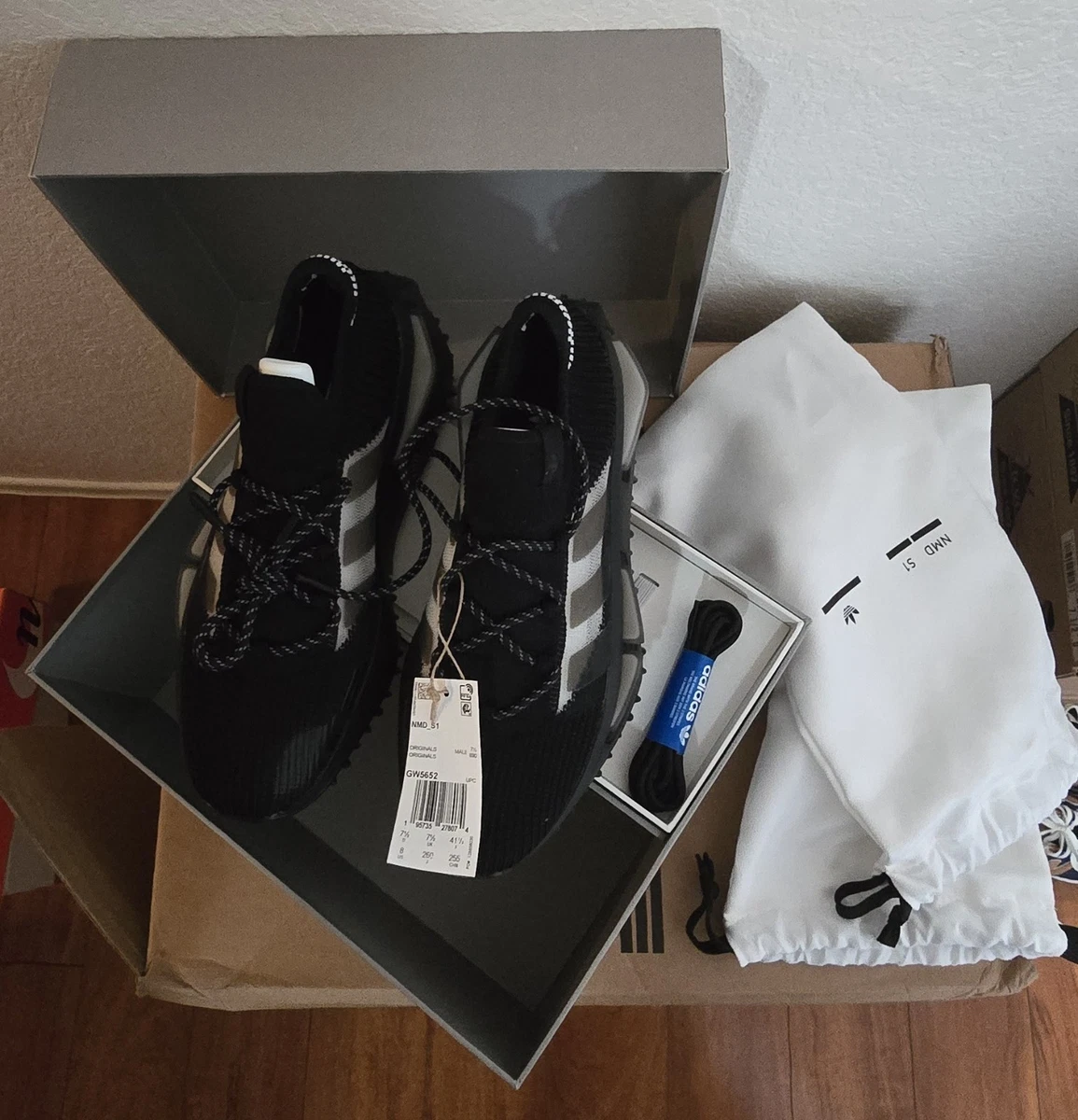 adidas NMD_S1 Triple Black | eBay