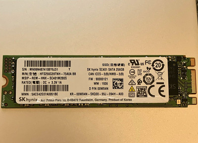 SK hynix SC401 256GB Interne SSD M.2 2280 HFS256G39TNH-73A0A BB