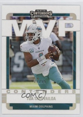 2022 Panini Contenders MVP Contenders Silver 79/99 Tua Tagovailoa #MVP-TTA 1t4y