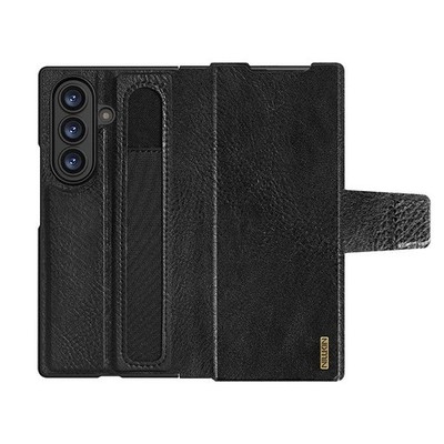Nillkin Aoge Leder Impact Case mit Gummizug Stift Etui Samsung Galaxy Z Fold 7
