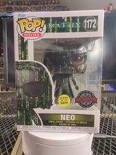 Funko Pop! : The Matrix - Neo #1172 (brilla en la oscuridad) edición especial