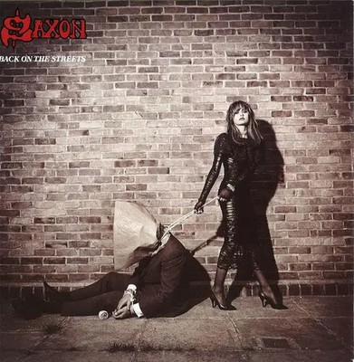Saxon Back On The Streets Vinyl Single 7inch NEAR MINT Parlophone