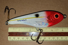 Bomber Herky Jerky Jr. Lure - Muskie, Striper, Peacock Bass bait 5"