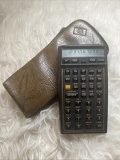 Hewlett Packard HP-41CV Calculator with Case Tested and Working.
