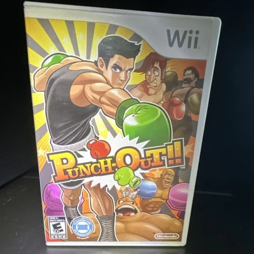 Nintendo Punch-Out!! Nintendo Wii Boxing Multiplayer CIB.  2009