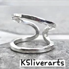 Splint Knuckle Ring 925 Silver Statement Both Ring Arthritis Ring Simple Midi Ri