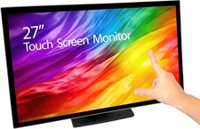 ANGEL POS 27" Metal Housing Commercial Grade Capacitive LED 10 Point Multi-Touch