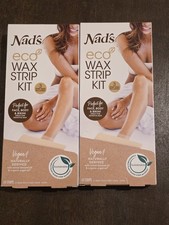 2 Nads Eco Wax Strip Kits 3 Strip Sizes 24 Count Each
