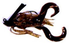 Arkie CAHR14-85 1/4 Oz Open Throat Crawler Jig Color Smoke Card of 6