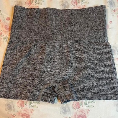 Colsie Gray Seamless Shorts Womens Small Stretch Lounge Sleep