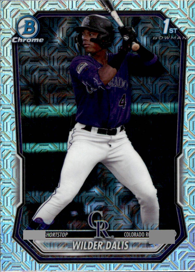 2026 Bowman #BCP-150 Wilder Dalis Chrome Prospects Mojo Refractor