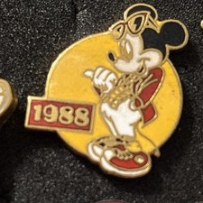 DISNEY PIN ONLY 15 L185 Mickey 1988