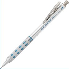 Pentel Graph Gear 1000 Mechanical Pencil, 0.5mm 1 Count Pack of 1 , SILVER