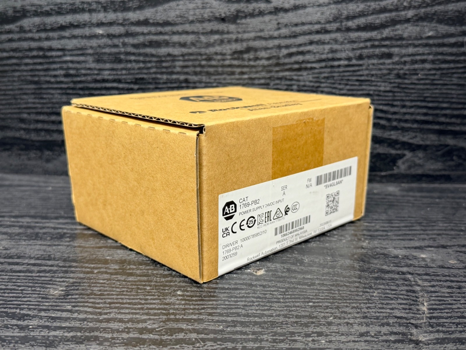 2023 Surplus Sealed Allen Bradley 1769-PB2 1769-P82 CompactLogix DC Power Supply