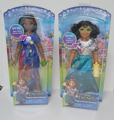 Disney Encanto Singing Mirabel & Isabela Madrigal 12'' Doll Brand New