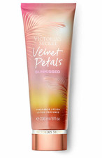 VICTORIA  S SECRET VELVET PETALS SUNKISSED FRAGRANCE BODY LOTION CREAM 8 oz New