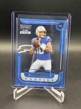 2020 Panini Chronicles Playoff Momentum Justin Herbert Rookie RC #M-3 Chargers