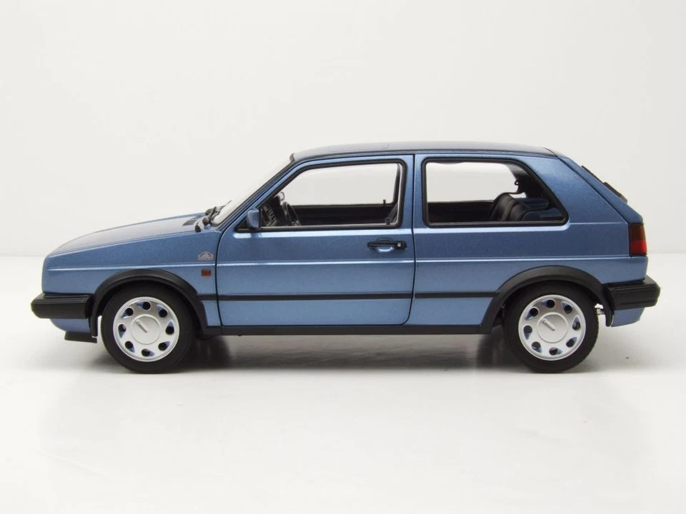 VW Golf 2 10 Milioni 1988 Blu Metallizzato Modellino 1:18 Norev - Immagine 3 di 4