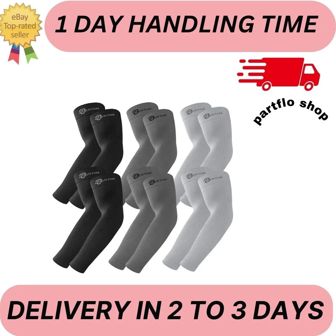 BHYTAKI UV Sun Protection Arm Sleeves, UPF 50 Sports Cooling Arm Compression Sle
Opens in a new wind