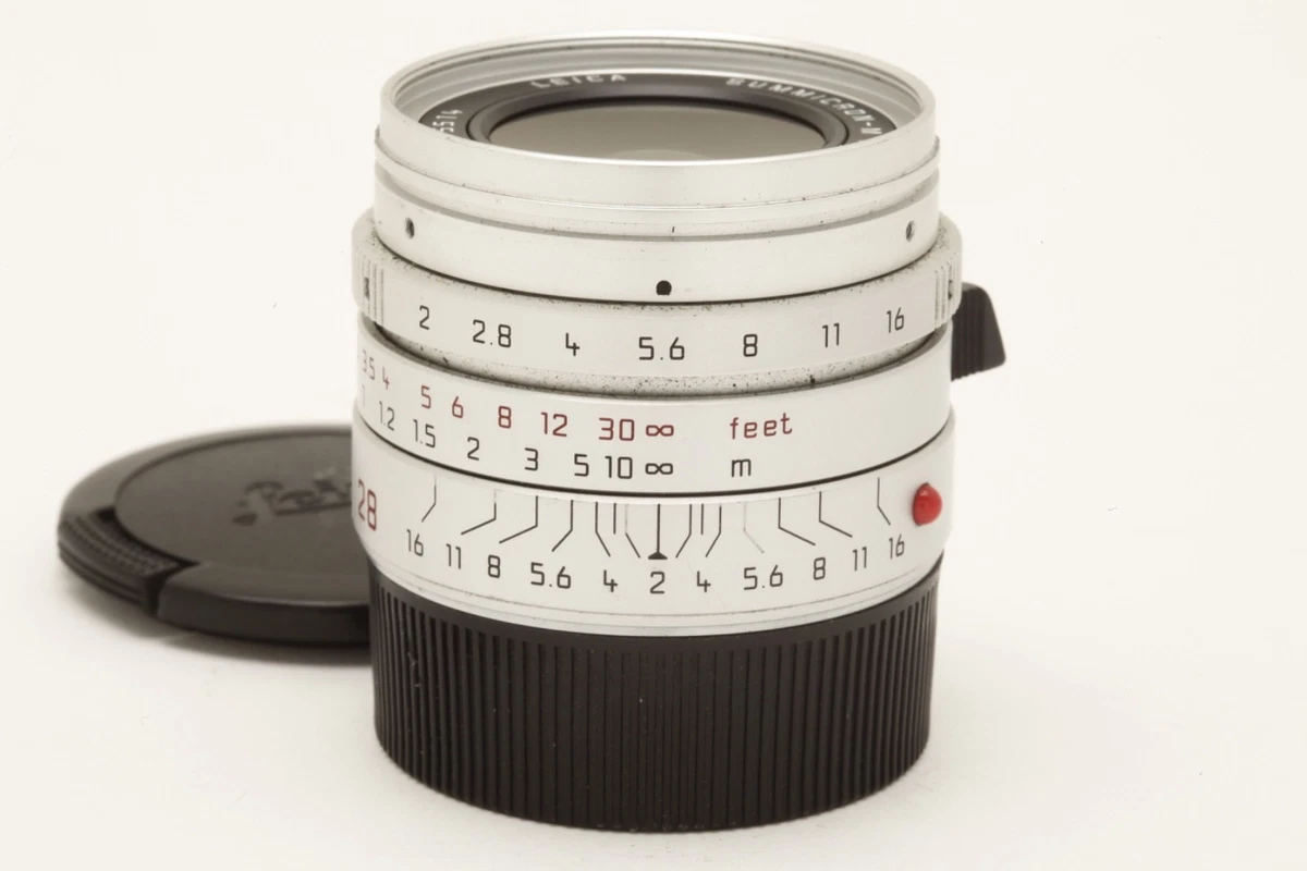 Leica SUMMICRON-M 28mm Focal f/2 Camera Lenses for sale | eBay