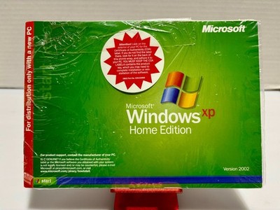 Microsoft Windows XP Home Full English Operating System OS w/ SP1