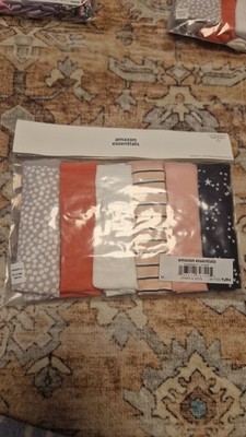 Amazon Essentials Damen Slips 6er Pack Gr. M Sterne Punkte