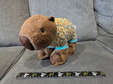 Walmart Way To Celebrate Capybara Plush In Pjs With Slippers. 2025 Cute