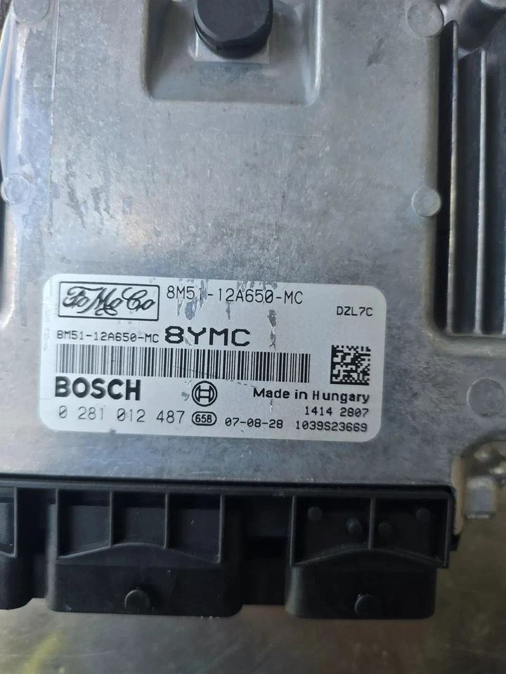 Kit centralina motore Ford Focus 2 C-Max DM2 1.6 TDCi 8M5112A650MC - Immagine 3 di 3