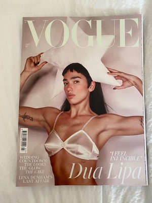 Vogue Magazine UK Dua Lipa, Rachel Zegler, Amal Clooney, Chloe Qisha, July 2025