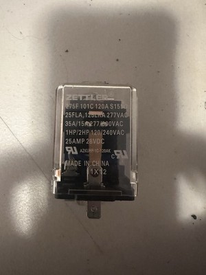 Zettler Deltrol Controls 275f101c120a S155d 25fla ,125lra 277vac 120/240vac...