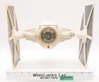 Imperial Tie Fighter WHITE 100% Complete Star Wars 1978 Vintage Kenner Vehicle
