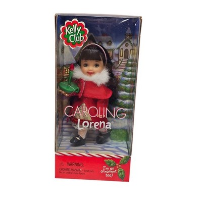 Kelly Club Caroling Lorena Ornament Doll By Mattel 2001