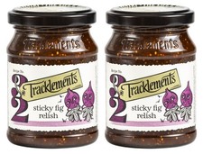 Tracklements Sticky Fig Relish, A Great Condiment for Soft Cheeses and a Ch