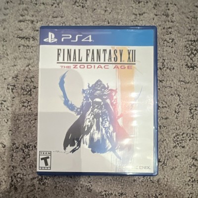 Square Enix Final Fantasy XII: The Zodiac Age PS4 RPG w/ Stormblood Insert
