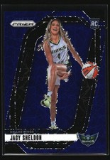 Jacy Sheldon 2024 Panini Prizm WNBA Blue Velocity Prizms #141 Dallas Wings