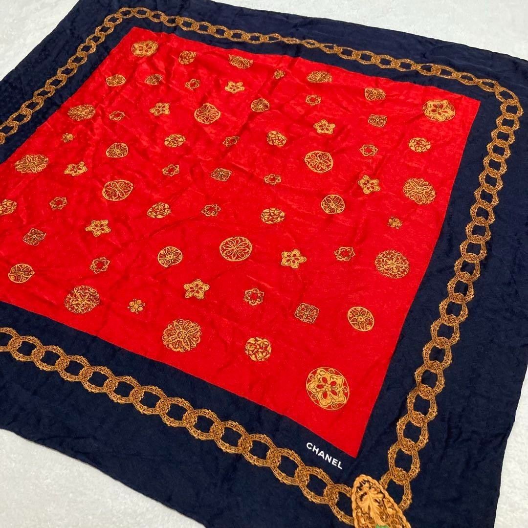 【CHANEL】スカーフ VINTAGE CHANEL/シャネル】scarf（スカーフ／バンダナ